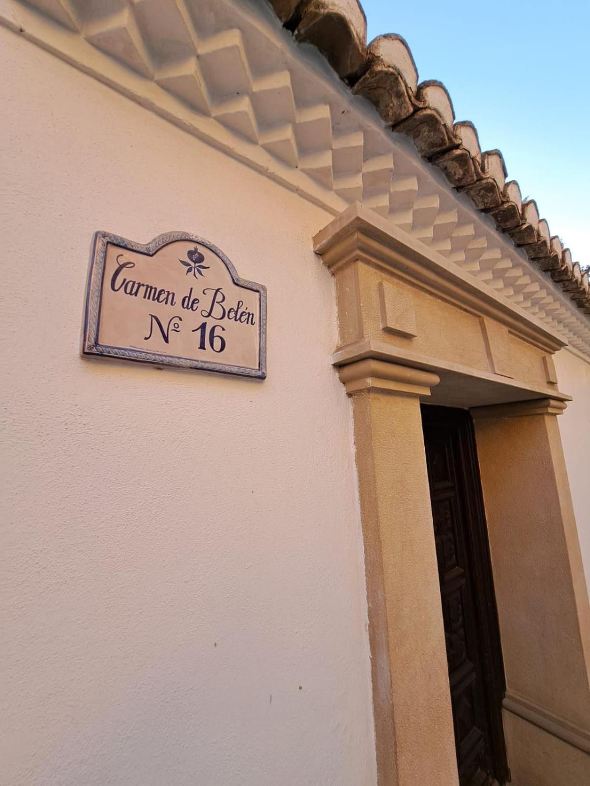 Carmen De Belen Leilighet Granada Eksteriør bilde
